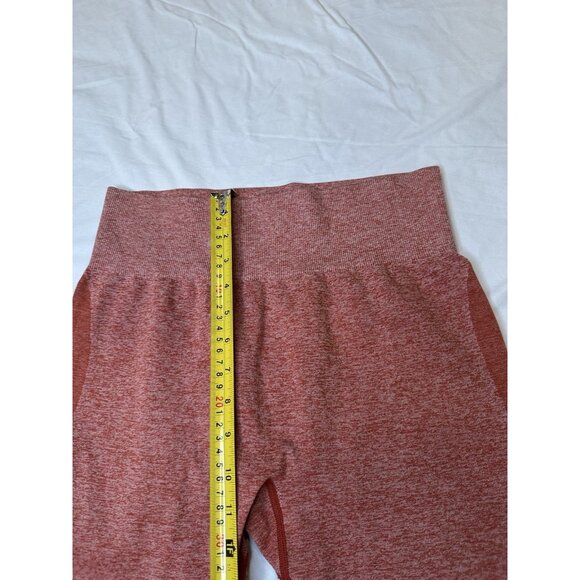 Victoria's Secret PINK Seamless Workout Athletic Leggings Orange L - Picture 6 of 8